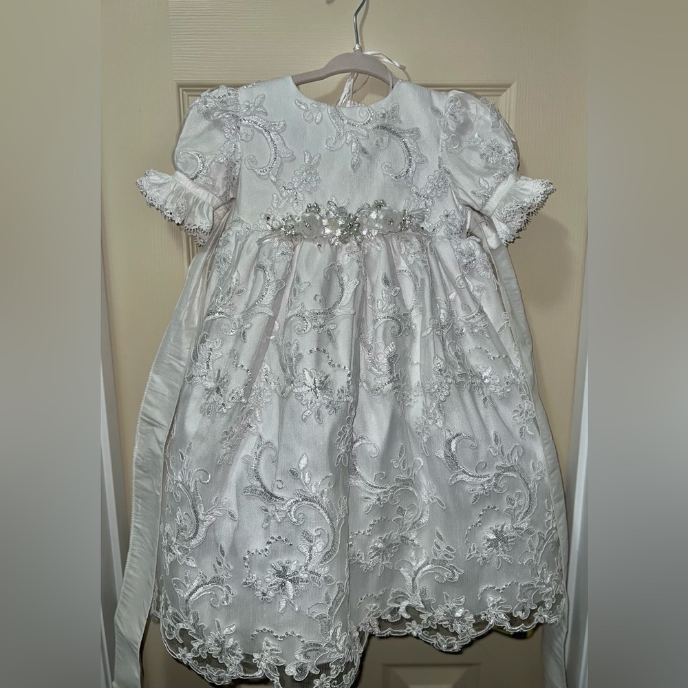 TODDLER GIRL Baptism Dress